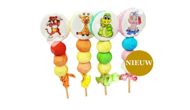 Jungle animal lolly