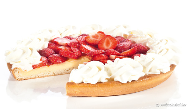 Aardbei vlaai